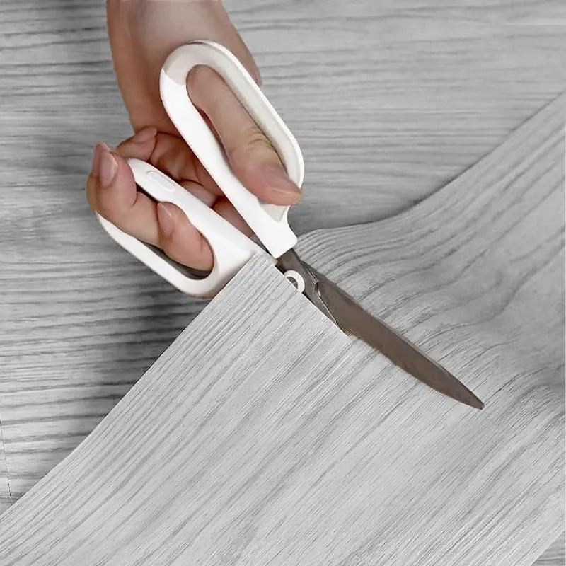 Vinílicos Heterogéneo Suelo de Vinílico Autoadhesivo PVC Roble Gris 2,5m²